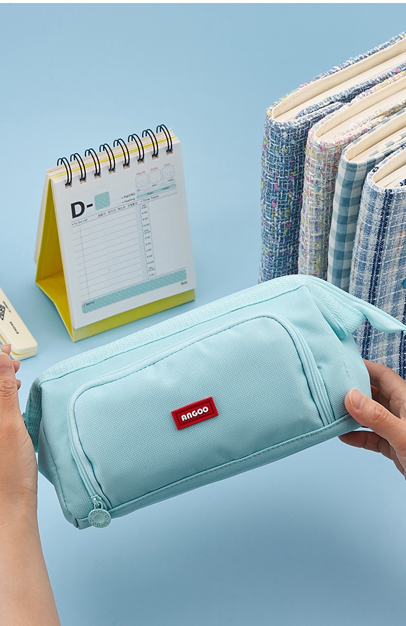 astuccio per matite astuccio per penne borsa per pennarelli multifunzione resistente all'usura con tela con cerniera per i bambini degli studenti delle scuole, regalo di ritorno a scuola del 2025 a $20.99 –P7