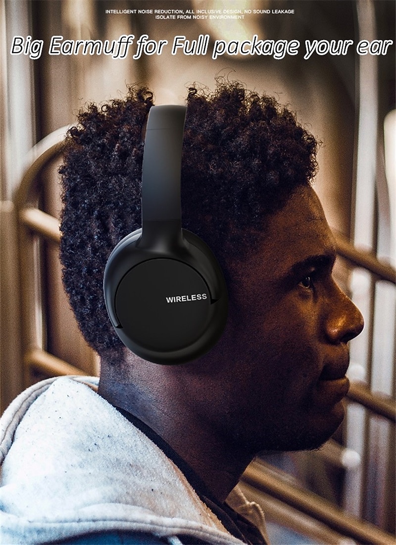 L700 Over-ear Headphone Over Ear Bluetooth 5.1 Noise cancellation Stereo Surround sound for Apple Samsung Huawei Xiaomi MI  Everyday Use Mobile Phone 2025 - $23.99 –P9