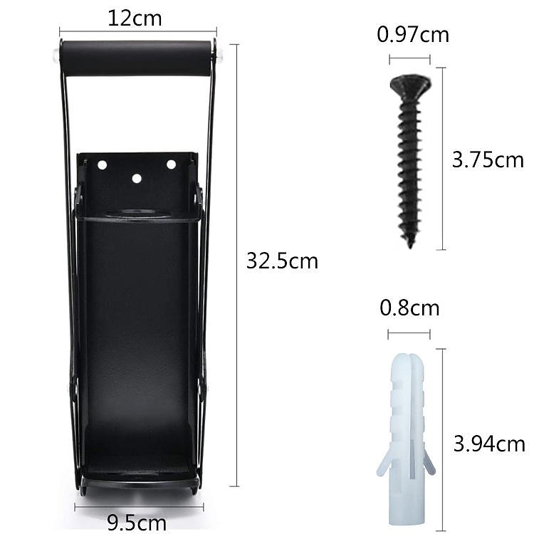 металлическая дробилка для банок, настенная, более толстые металлические рычаги, сверхмощные дробилки для алюминиевых банок для переработки, дробилка для пластиковых бутылок на 16 унций + 4 крепежных 2026 - $26.99 –P7