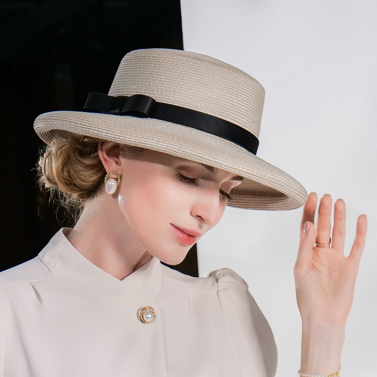 Polyester Chapeau Kentucky Derby / Chapeaux avec Noeud 1 pc Mariage / Fête / Soirée Casque de 2026 ? $45.99 –P12