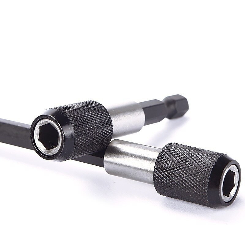Haste hexagonal de 1/4 polegada chave de fenda de trava automática haste de extensão de liberação rápida magnética alongar a haste da cabeça do lote 60mm 100mm 150mm de 2025 por $12.99 –P2