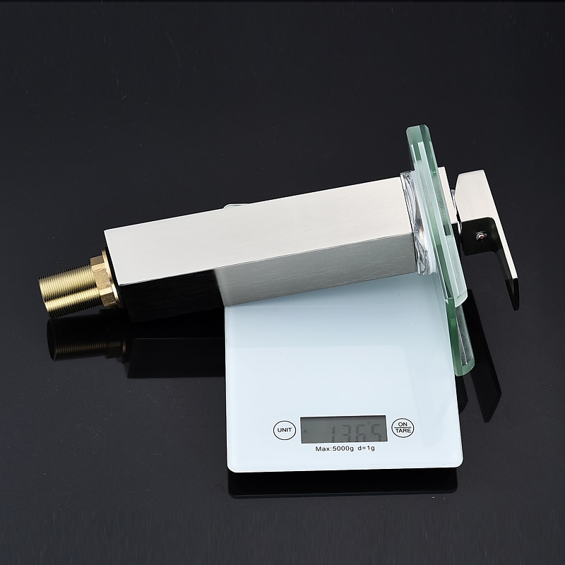 Robinet lavabo - Jet pluie Plaqué Set de centre Mitigeur un trouBath Taps / Laiton de 2025 ? $113.99 –P11