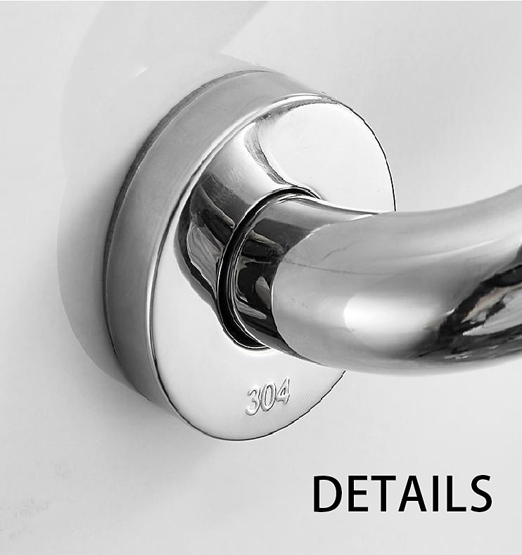 tartuntatangot suihkuun, 304 ruostumaton teräs kaide kylpyhuone kylpyamme vanhusten vammaisten wc wc-turvallisuus liukumaton wc-kaide 2025 - $27.99 –P4