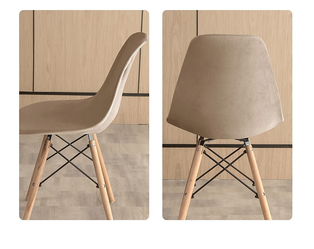 Les housses de chaise de salle à manger en velours, luxueuses et douces, protègent vos chaises rouge bordeaux tout en ajoutant élégance et confort à la décoration de votre salle à manger de 2026 ? $14.49 –P4