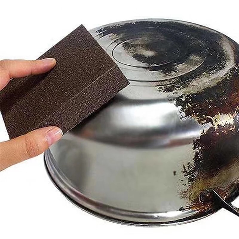 4 buc. perie de bucatarie cu nisip diamantat nou pentru decontaminare puternica perie de detartrare burete oferta calda perie magica pentru oala unelte de curatare pentru bucatarie 2025 - $10.49 –P7