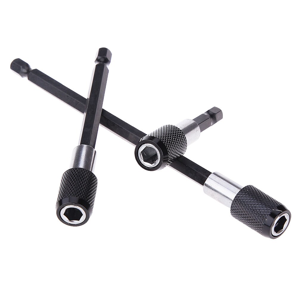 Haste hexagonal de 1/4 polegada chave de fenda de trava automática haste de extensão de liberação rápida magnética alongar a haste da cabeça do lote 60mm 100mm 150mm de 2025 por $12.99 –P3