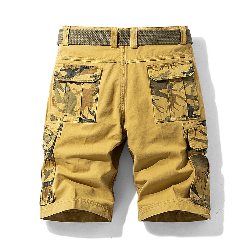 Ανδρικά Τακτικά Σορτς Σορτς φορτίου Σορτς Camo Καλοκαιρινό σορτς Κουρελού Συμπαγές Χρώμα καμουφλάζ Ripstop Αναπνέει Αθλήματα & Ύπαιθρος Στρατιωτικό Πράσινο Χακί Μπλε 2025 - $35.99 –P5