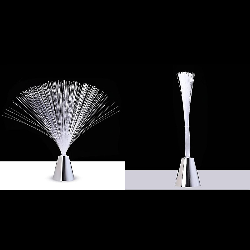 lâmpada led de fibra óptica multicolor decoração de interiores peça central lâmpada de casamento lâmpada led lâmpada noturna de 2025 por $8.99 –P8