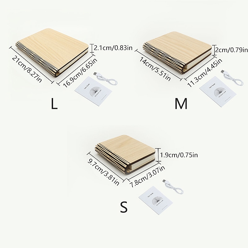 LED Book Night Light. Portable Tri-color Table Lamp,  USB Rechargeable Magnetic Foldable Desk Lamp for Home Decoration 2026 - $32.99 –P1