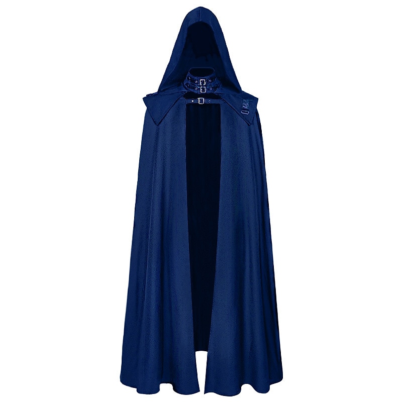 Retrò Vintage Punk & Gotico Medievale Mantello Fiera del Ren Strega Medico della peste Vichingo Tinta unica Per uomo Per donna Unisex Vichingo Fantasia Notte di Valpurga Mascherata Feste Adulti del 2025 a $46.99 –P3