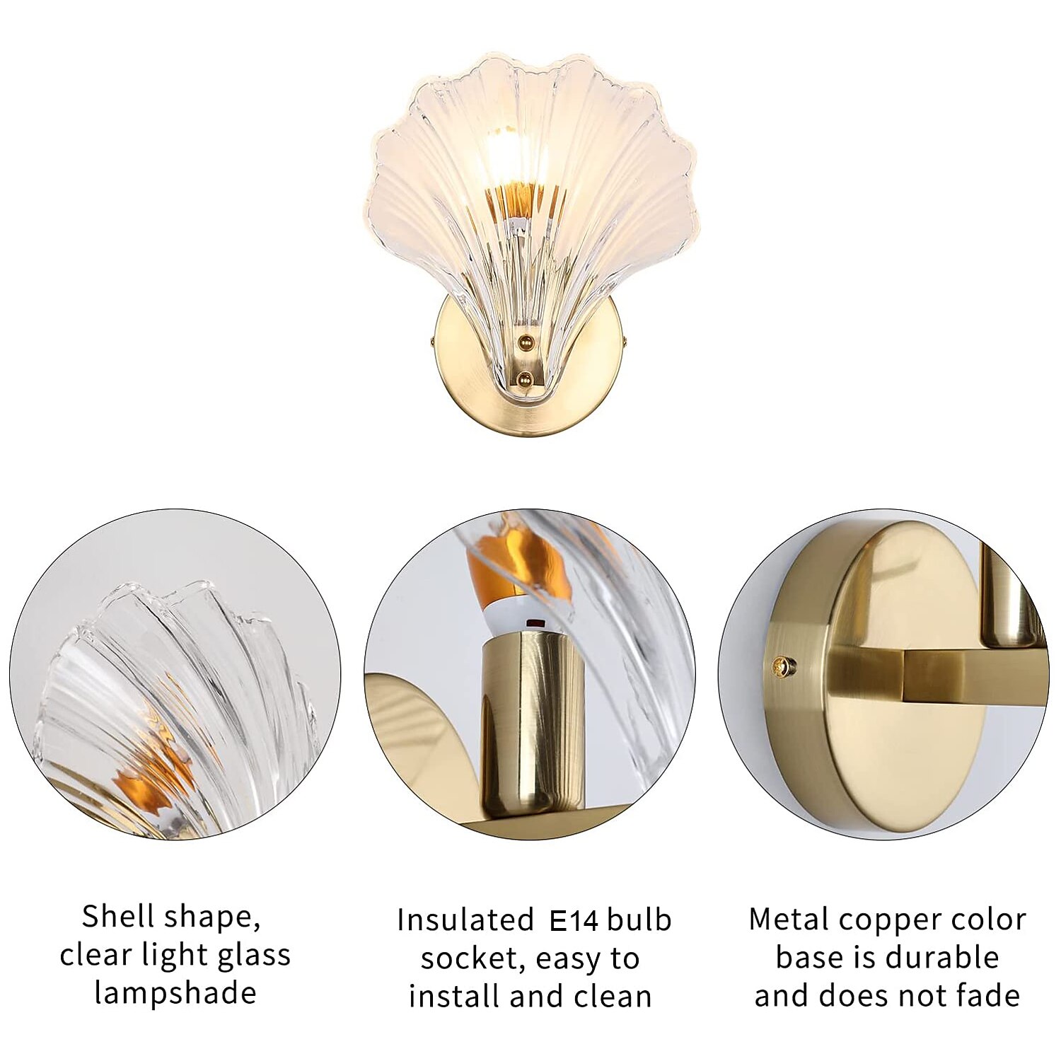 2pcs Crystal Wall Lamp E14 Lamp Cap Postmodern Luxury LED Wall Lamp Champagne Crystal Wall Lamp is Suitable for Bedroom Bedside Aisle Study TV Background Wall Lamp 2025 - $184.99 –P1