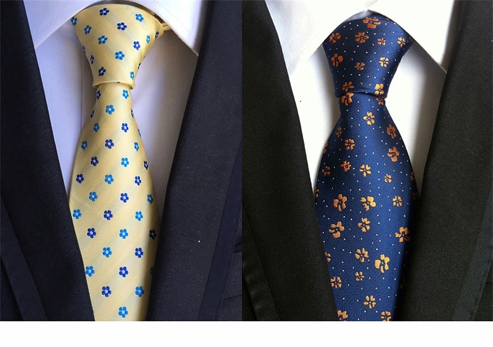 Voor heren Banden Stropdassen Werk Bruiloft Heer Formele Stijl Moderne stijl Klassiek Mode Jacquard Formeel liiketoiminta Formele avonden 2025 - $10.99 –P3