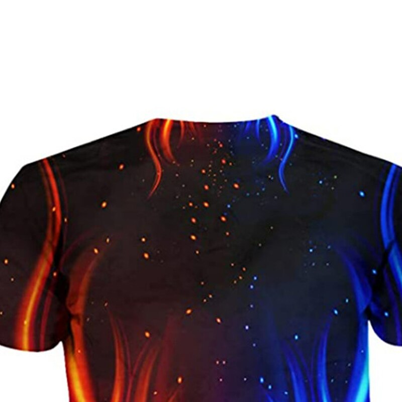 Pojkar 3D Lutning T-shirt Kortärmad 3D-tryck Sommar Vår Aktiv Sport Mode Barn 3-12 år Utomhus Dagligen Normal 2025 - $11.99 –P3
