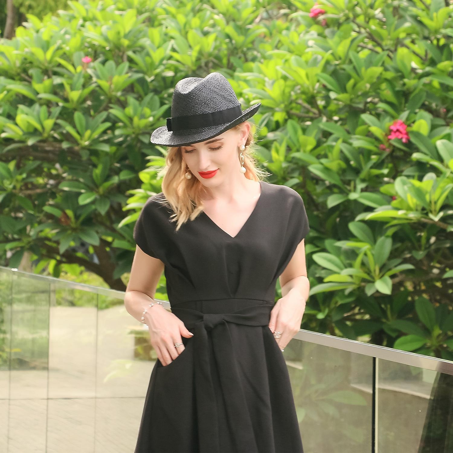 Elegant Beach Straw Hats with Pure Color / Satin Bowknot 1PC Party / Evening / Casual / Melbourne Cup Headpiece 2025 - $14.99 –P12