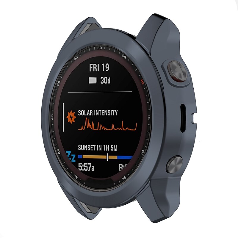 2 Pack Watch Case Compatible with Garmin Fenix 7S / Fenix 7 / Fenix 7X Scratch Resistant Ultra-thin Shockproof Soft TPU Watch Cover 2025 - $14.99 –P11