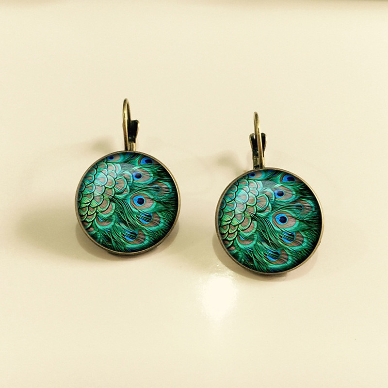 Women's Earrings Chic & Modern Street Peacock Earring 2025 - $4.49 –P4