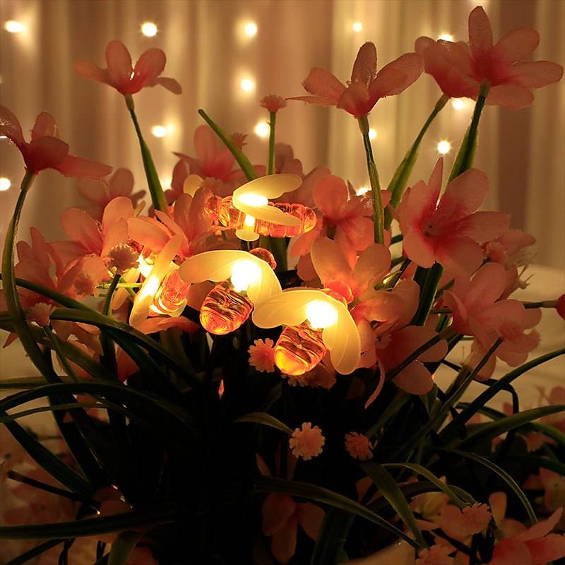 Luci solari da esterno da 5 m, 20 LED, luci da giardino a LED impermeabili per feste di Natale&amp; vacanza del 2025 a $16.99 –P3