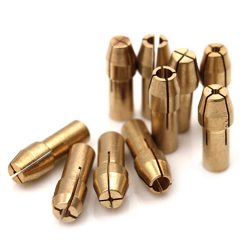10 יחידות מתאם צ'אק מיני מקדחה 0.5 מ"מ-3.2 מ"מ dremel מיני צ'אק צ'אק מקדחה מתאם מיקרו קולט פליז לכלי סיבובי חשמלי 2025 - $6.99 –P2
