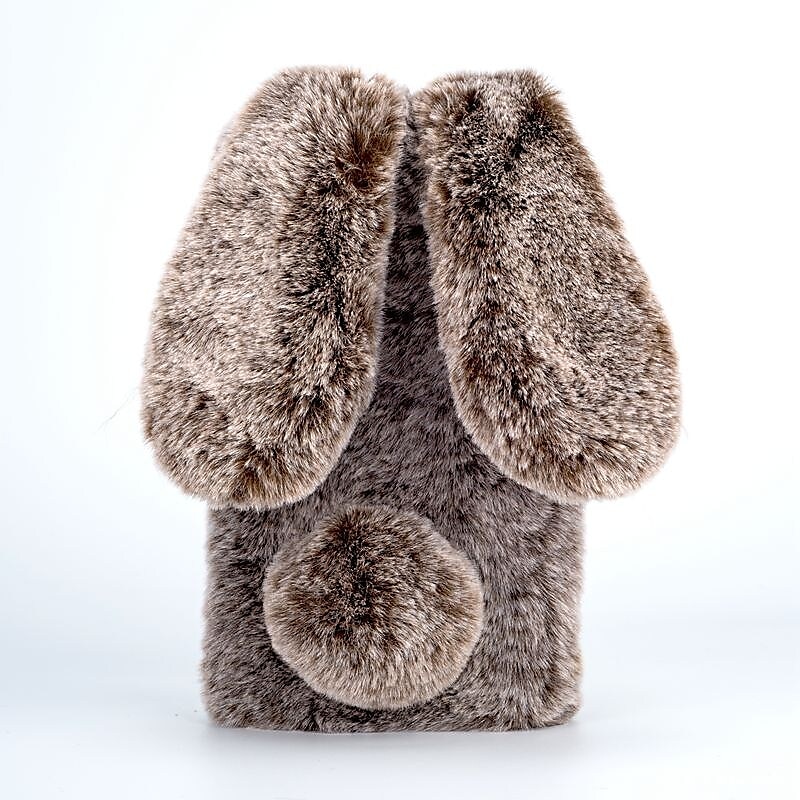 3D Cute Rabbit Hairy Warm Fur case for Samsung Galaxy S24 S23 S22 S21 Plus Ultra A54 A34 A14 A52 A32 Plush Bunny TPU Shockproof 2025 - $17.99 –P15