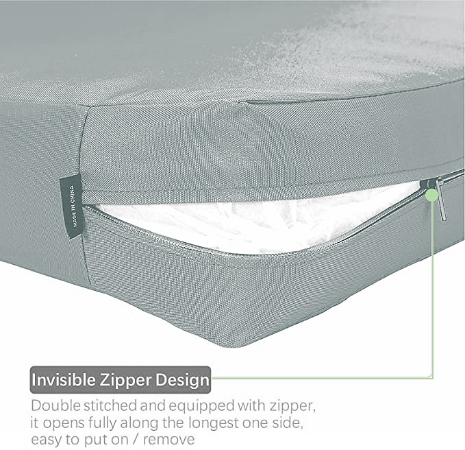 4 pcs Waterproof Seat Cushion Cover Outdoor Patio Garden Striped Water-Resistant Simple Square Zipper Traditional Classic Solid Color 2025 - $31.99 –P5