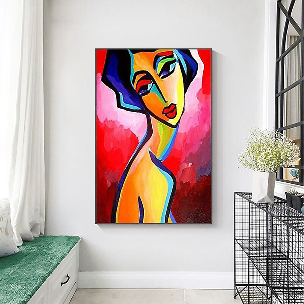 Mintura Figura Fatta A Mano Pittura A Olio Su Tela Decorazione Della Parete Di Arte Moderna Immagine Astratta Per La Decorazione Domestica Pittura Arrotolata Senza Cornice Non Allungata del 2026 a $116.99 –P7