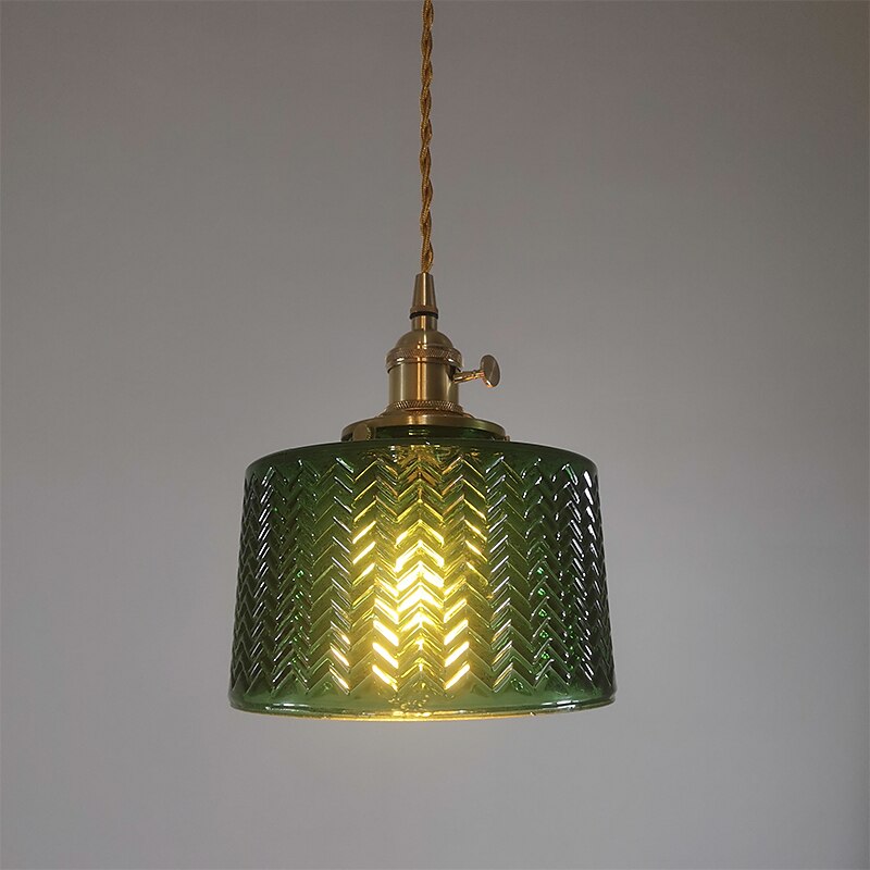 19 cm Single Design Pendant Light LED Glass Vintage Style Electroplated 220-240V 2025 - $135.99 –P4