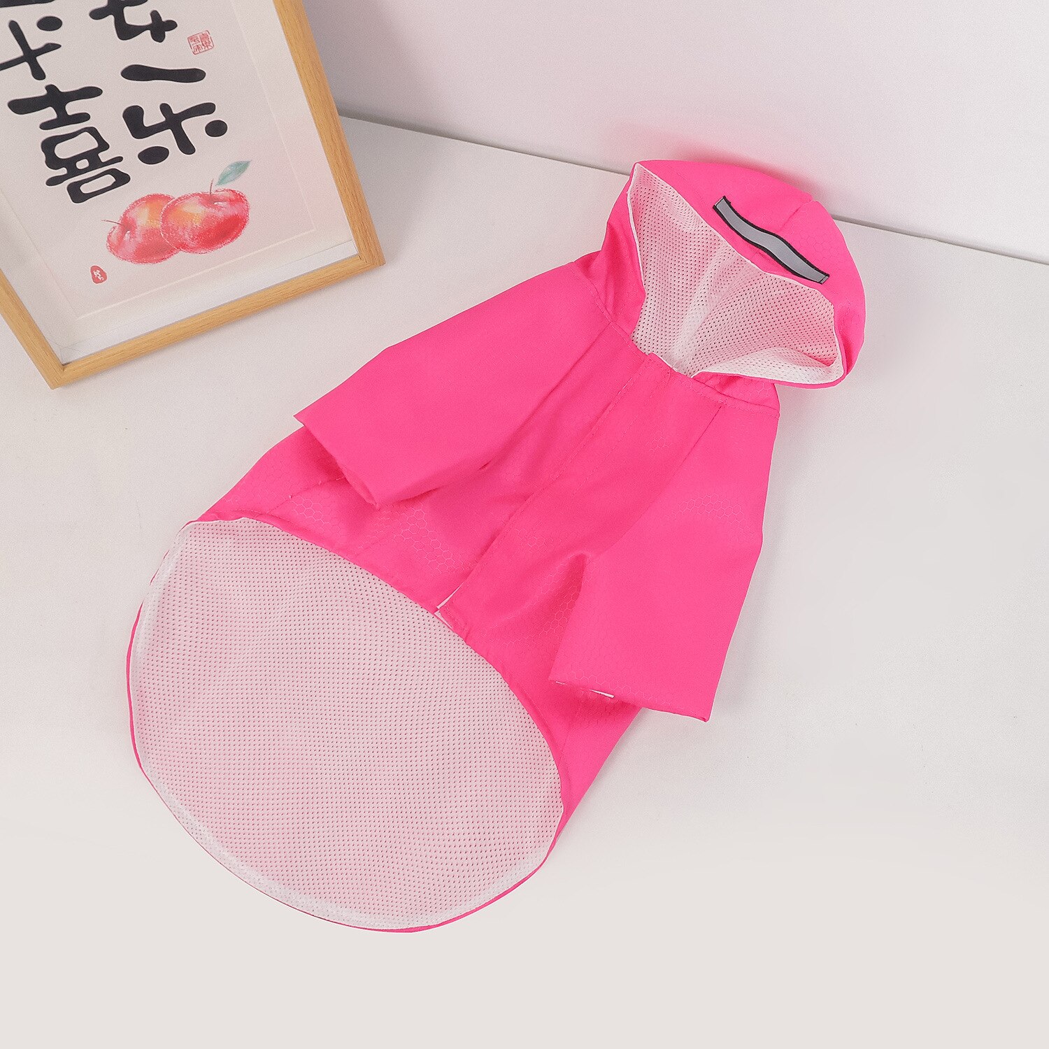 Cachorros Gatos Capa de Chuva Jaqueta de Chuva Moda Clássico Reflector Prova-de-Água Macio Lavável Confortável Ao ar livre Casual / Diário Roupas para cães for Bichon Frise Pomerânia Animais de de 2025 por $15.99 –P7