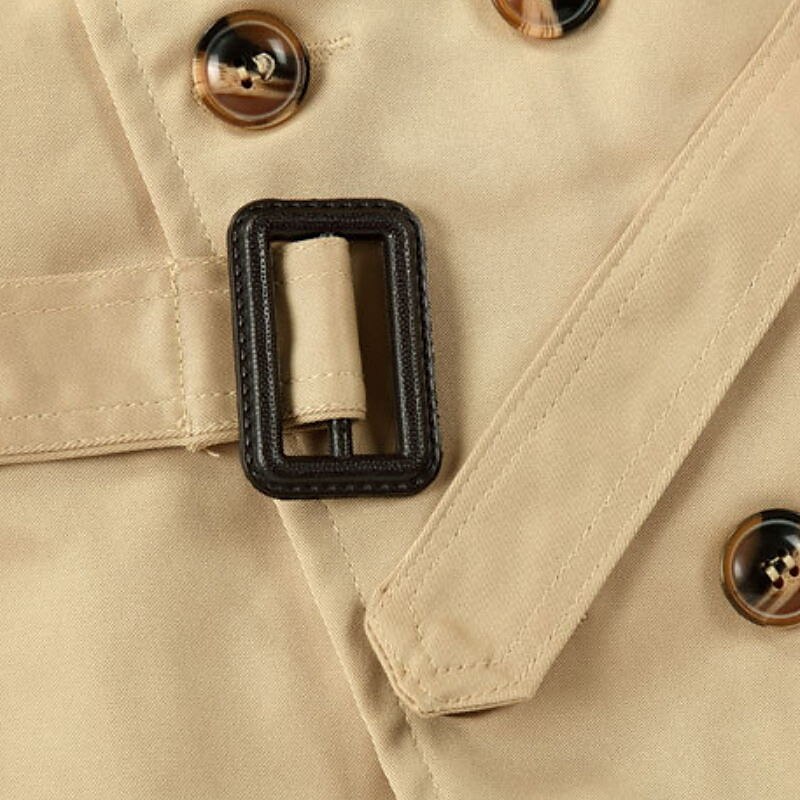 Pojkar 3D Slät Trenchcoat Långärmad Vår Höst Aktiv Häftig Barn 2-12 år Dagligen Normal 2025 - $36.99 –P7