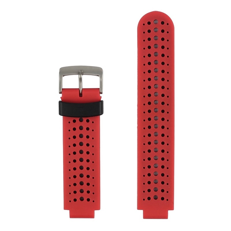 Klockarmband för Garmin Forerunner 220/230/235/620/630/735XT Approach S20 / S6 / S5 Silikon Ersättning Rem med borttagningsverktyg Vattentät Andningsfunktion Sportband Armband 2025 - $13.99 –P5