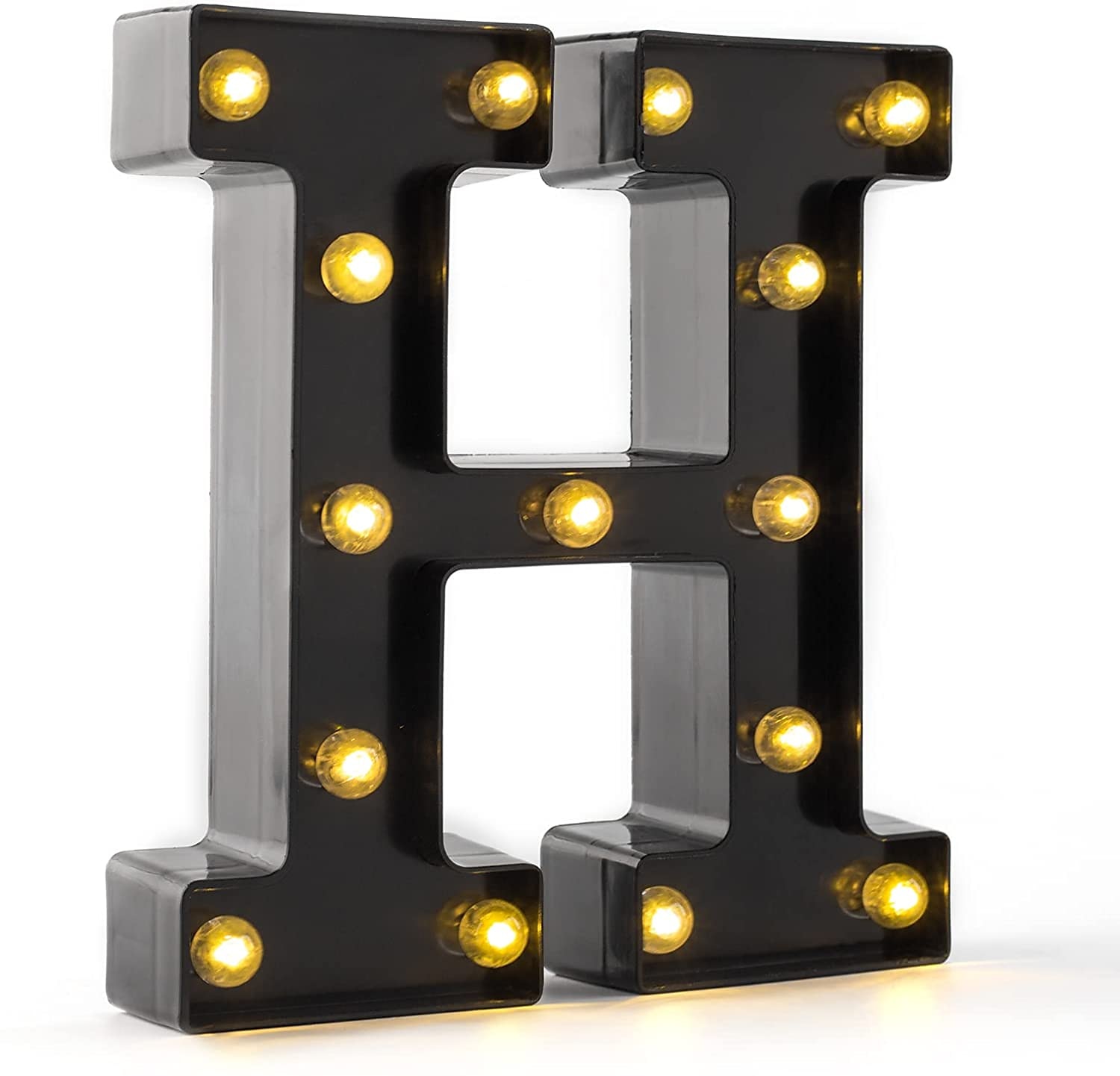 lettere a led luci 26 alfabeto & lampade arabe decorative nere a batteria per feste di matrimonio, compleanno, casa, bar (nero freddo) di nuova concezione del 2025 a $11.99 –P13