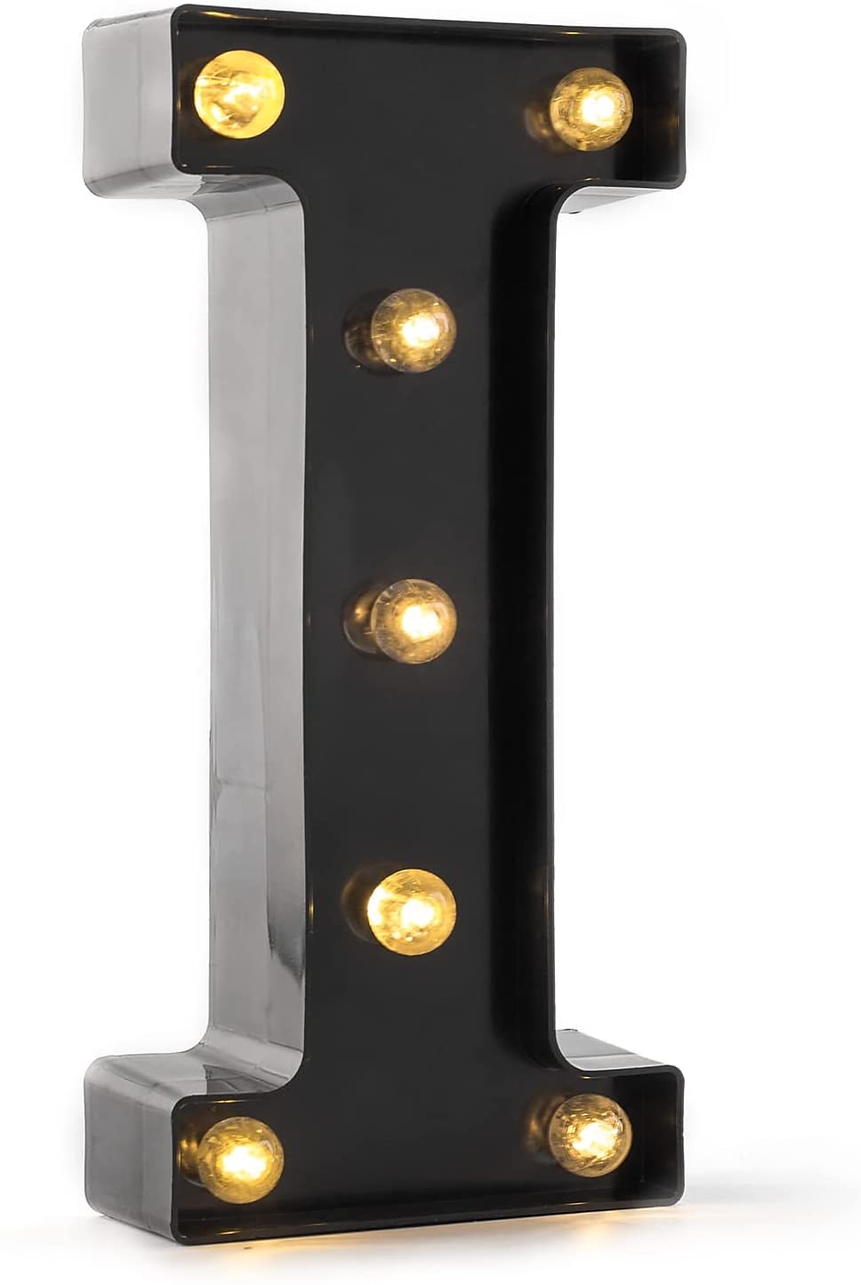 lettere a led luci 26 alfabeto & lampade arabe decorative nere a batteria per feste di matrimonio, compleanno, casa, bar (nero freddo) di nuova concezione del 2025 a $11.99 –P14