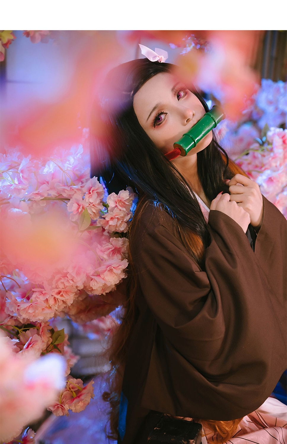 Kamado Nezuko Anime Στολές Ηρώων Σύνολα Κιμονό Κοστούμια Cosplay Επίστρωση Εσώρουχα Επιγονατίδες Για Γυναικεία Ενήλικες 2025 - $76.99 –P18
