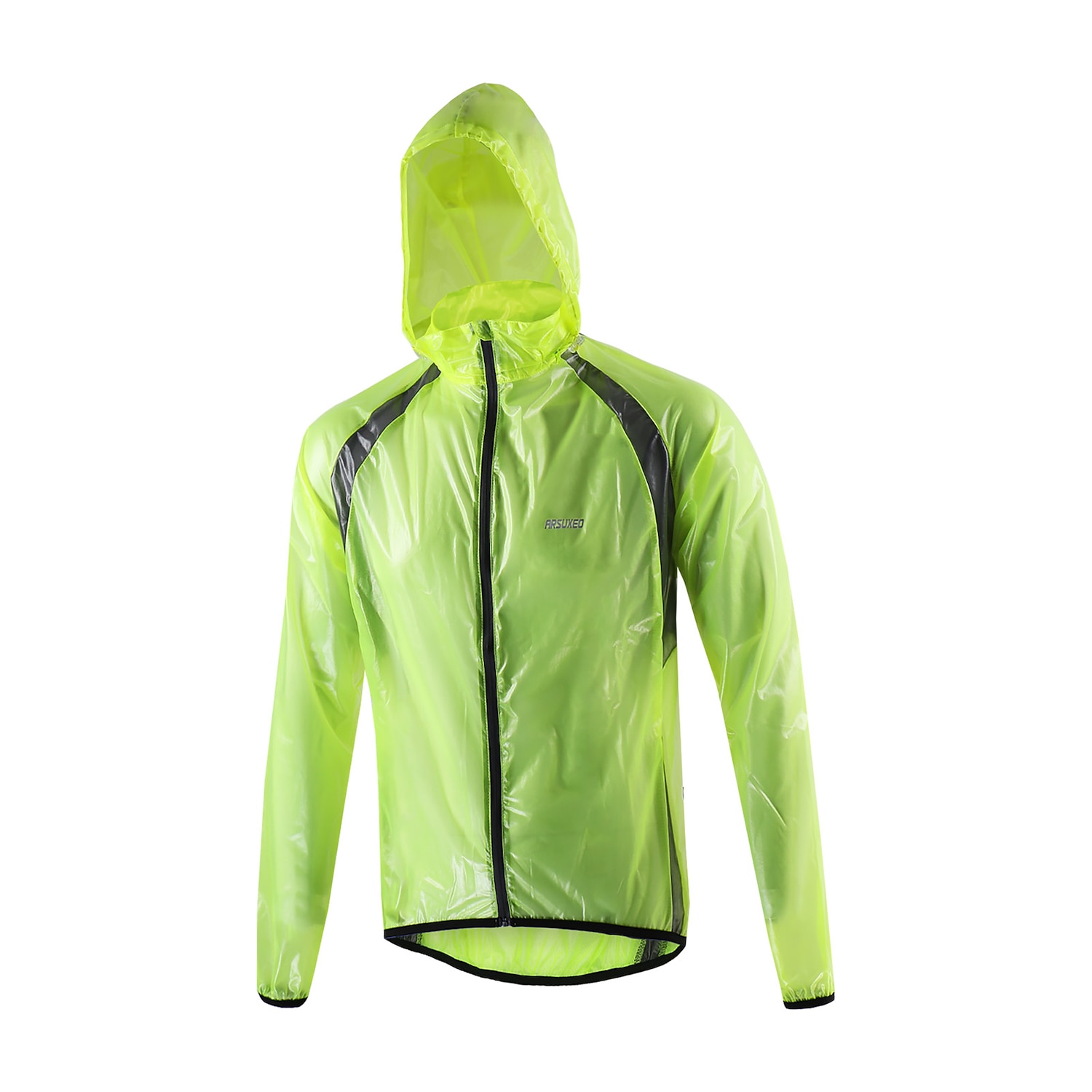 Herr Vindtät jacka Cykeljacka Regnjacka Hög synlighet Vattentät Vindtät Andningsfunktion Cykel Jacka Regnjacka Bergscykling Vägcykling Stadscykling Vit ljusgrön Blå Cykelkläder / Långärmad / Elastisk 2025 - $31.99 –P8