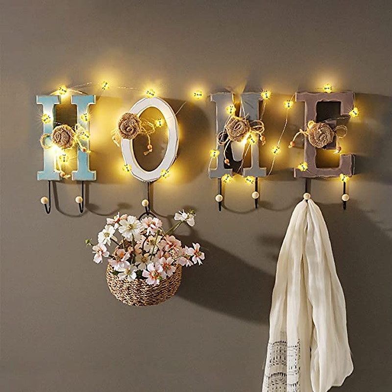 уличные пчелиные гирлянды 3 м 30 светодиодов садовые праздничные украшения огни на батарейках свадьба сад газон цветы домашний декор патио 2026 - $11.99 –P8