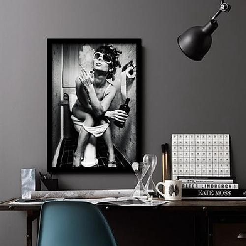 1 Panel People Prints Posters/Picture Bathroom Decoration Modern Wall Art Wall Hanging Gift Home Decoration Rolled Canvas No Frame Unframed Unstretched Multiple Size 2026 - $23.99 –P3
