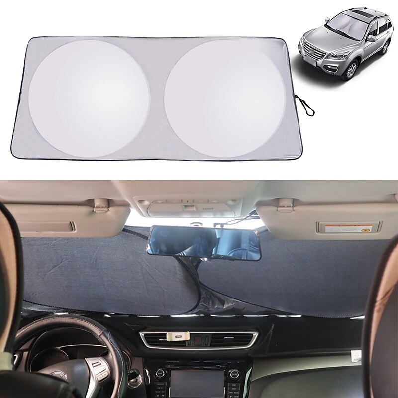 150 X 70cm Car Sunshade Sun Shade Front Rear Window Film Windshield Visor Cover UV Protect Reflector Car-styling High Quality 2025 - $19.99 –P1