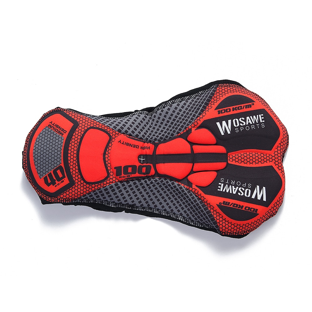 WOSAWE Voor heren Fietsondergoed Fietsbroek Gevoerde wielrenshorts Fietsen Short / Broekje Ondergoedshorts Semi-strakke pasvorm Bergracen Wegwielrennen Sport 4D Pad Ademend Sneldrogend Vermindert 2025 - $19.99 –P12