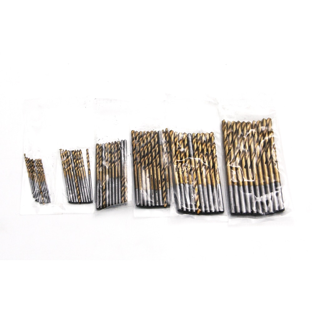 60pcs Titanium Plated Twist Drill Set High Speed Steel Straight Shank Mini Hole Twist Drill 1-3.5mm Electric Drill Drill Bit 2025 - $12.99 –P2
