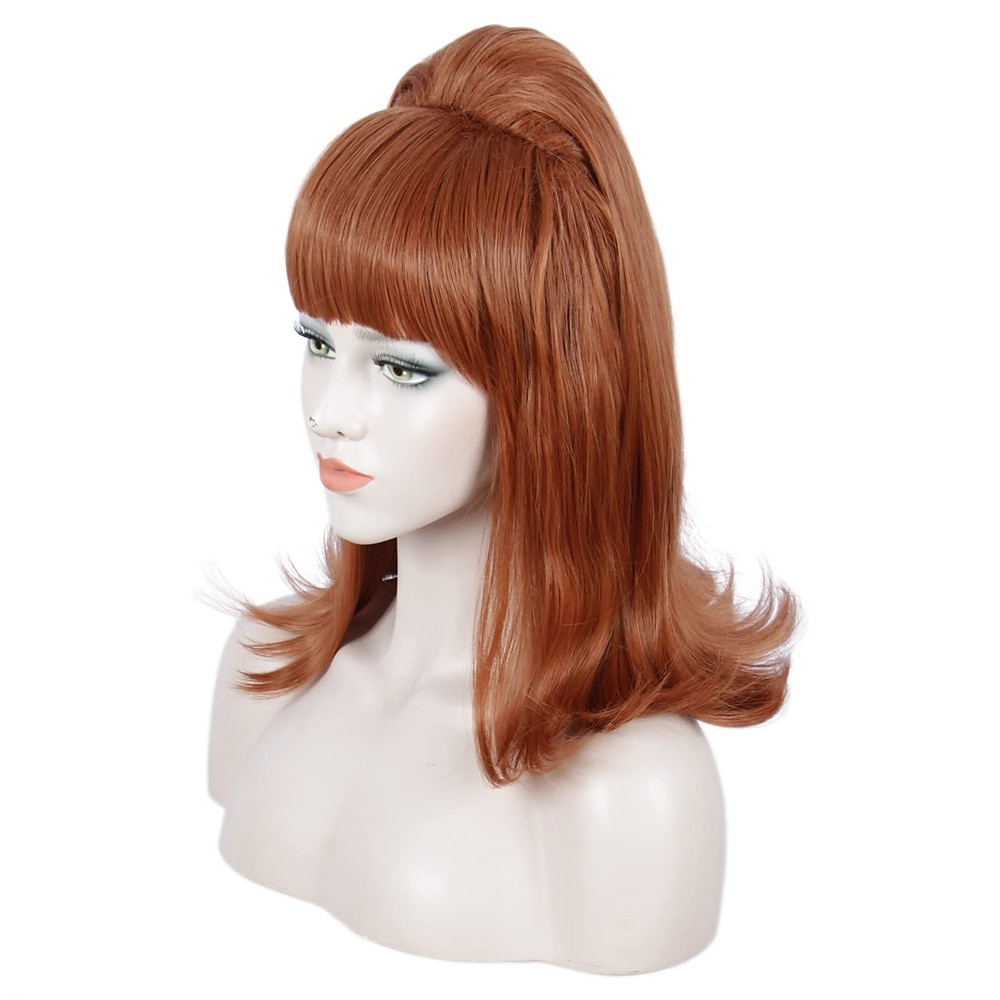 Long Wavy Pink Wig Big Bouffant Beehive Wigs for Women fits 50s 80s Halloween Wigs 2025 - $28.99 –P13
