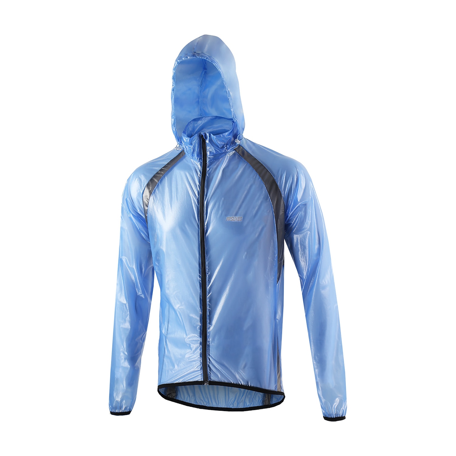 Herr Vindtät jacka Cykeljacka Regnjacka Hög synlighet Vattentät Vindtät Andningsfunktion Cykel Jacka Regnjacka Bergscykling Vägcykling Stadscykling Vit ljusgrön Blå Cykelkläder / Långärmad / Elastisk 2025 - $31.99 –P4