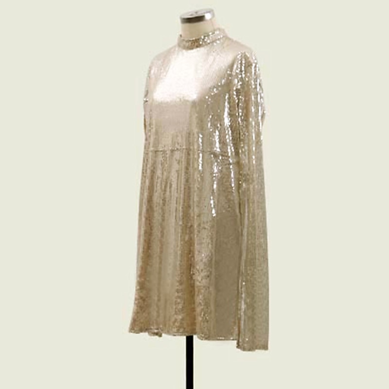 Elegancja Ryczące 20s 1920 roku Nad kolano Sukienka w stylu lat 20-tych Sukienka Peleryna Rękawy Splicie Gość weselny Cekiny Damskie Nowy Rok Walentynki Bal maskowy Ślub Gość weselny Wydarzenie 2025 - $60.99 –P5