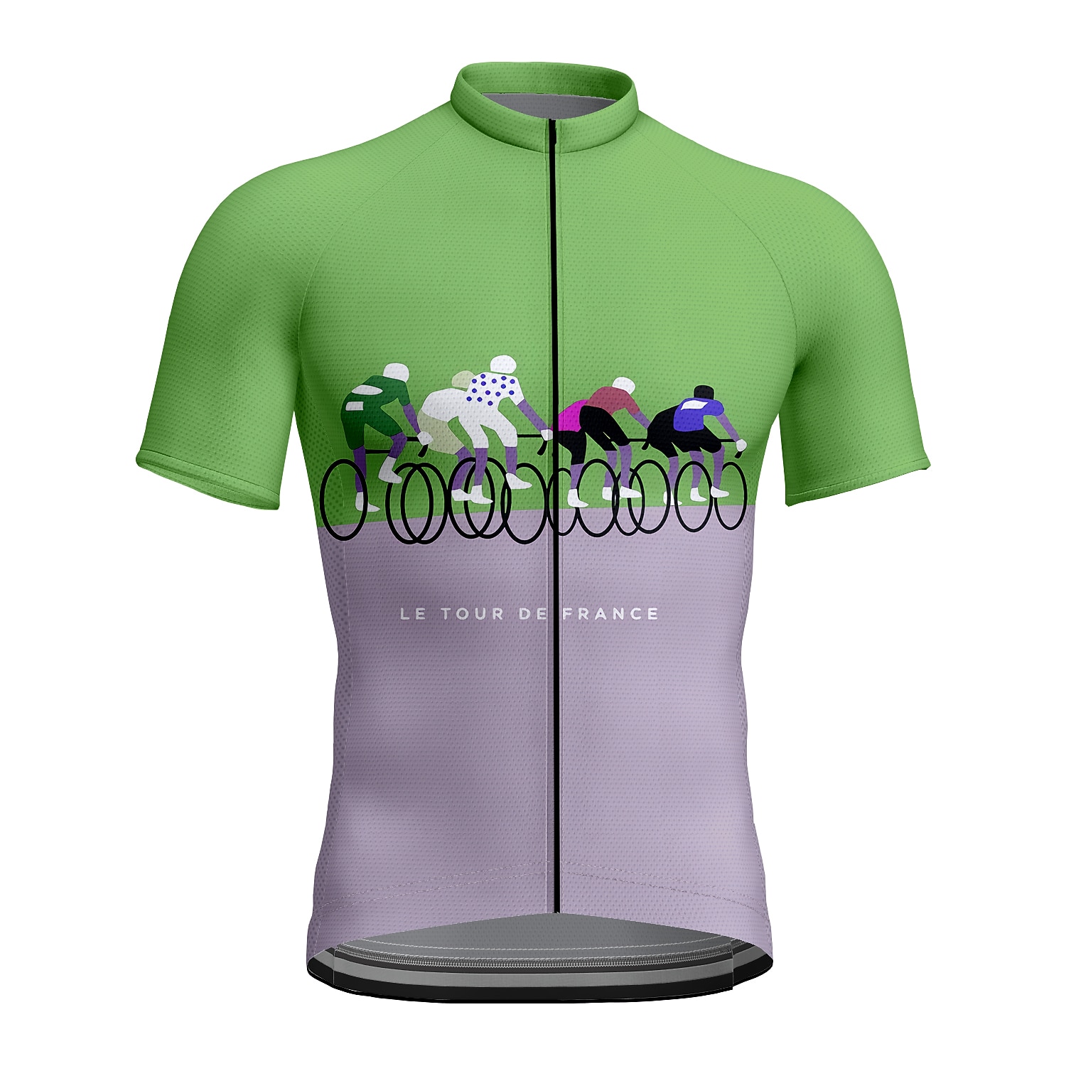 Men's Cycling Jersey Funny Short Sleeve Bike Jersey Top with 3 Rear Pockets Mountain Bike MTB Road Bike Cycling Quick Dry Reflective Strips Back Pocket Moisture Wicking Sports Pink Blue Green 2026 - $30.99 –P3
