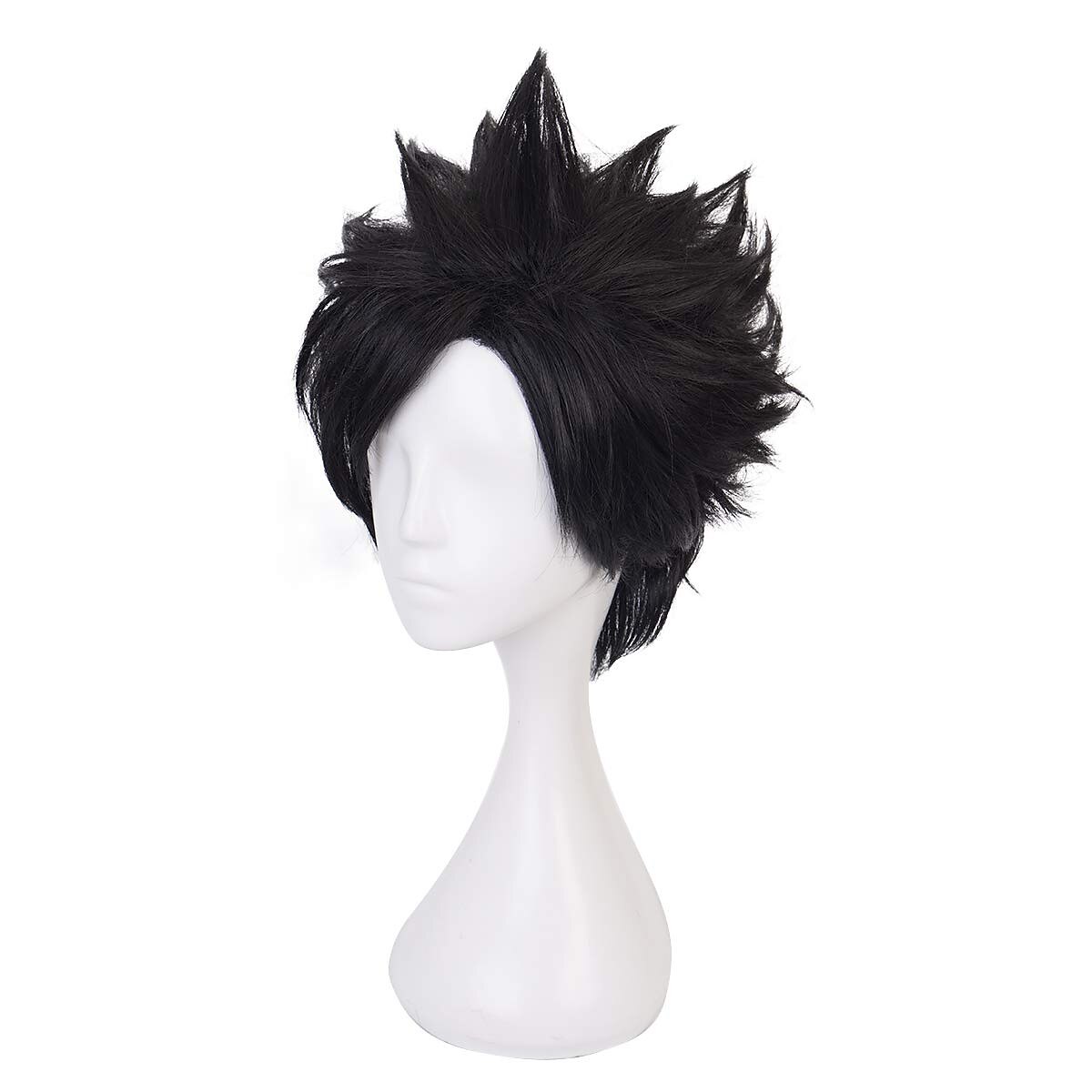 Kuroo tetsurou κοντές μαύρες ανδρικές περούκες cosplay περούκα anime περούκες αποκριών 2025 - $16.49 –P1