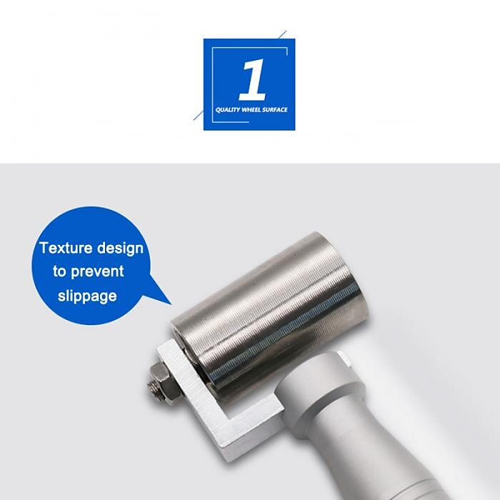 34 мм стальные обои, плоский прижимной ролик, ручные инструменты «сделай сам», валик, металлический плоский ролик, подшипник колеса, инструмент 2025 - $19.99 –P10