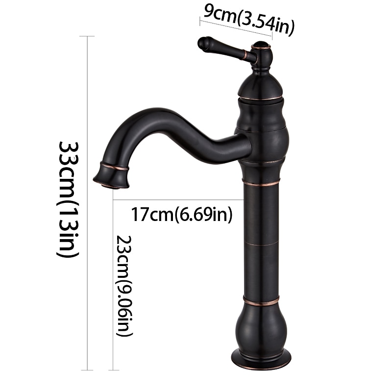 Bathroom Sink Mixer Faucet Deck Mounted, 360 Swivel Washroom Basin Taps Single Handle Rose One Hole Electroplated Faucet with Hot and Cold Water Gold/Black/Brushed Gold/Brass/Rustic Nickel 2025 - $97.99 –P4