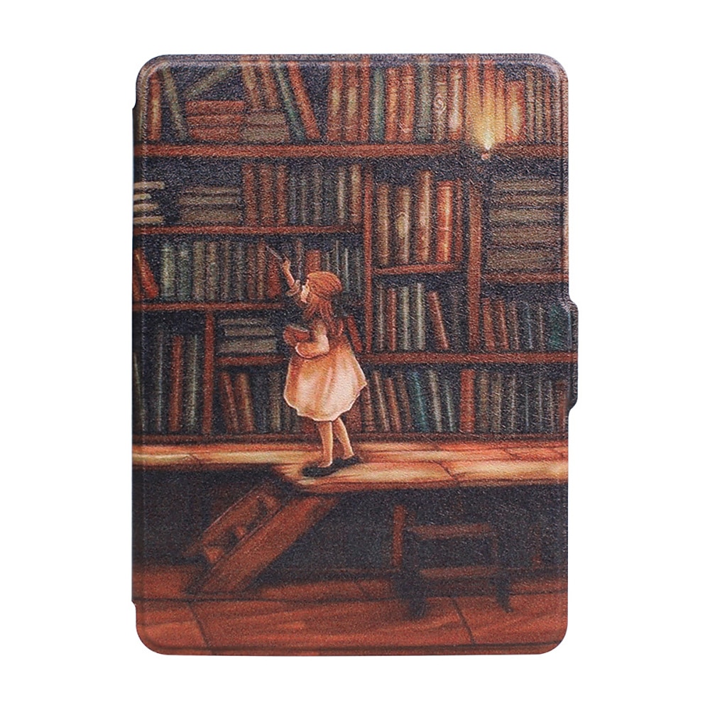 Tavoletta Custodie cover Per Amazon Kindle Paperwhite 6,8'' 11° Kindle 6"(10th Gen-2019) Manico Sveglia / Spegnimento automatico intelligente Resistente agli urti Pop art Simil-legno Fantasia del 2025 a $19.99 –P11