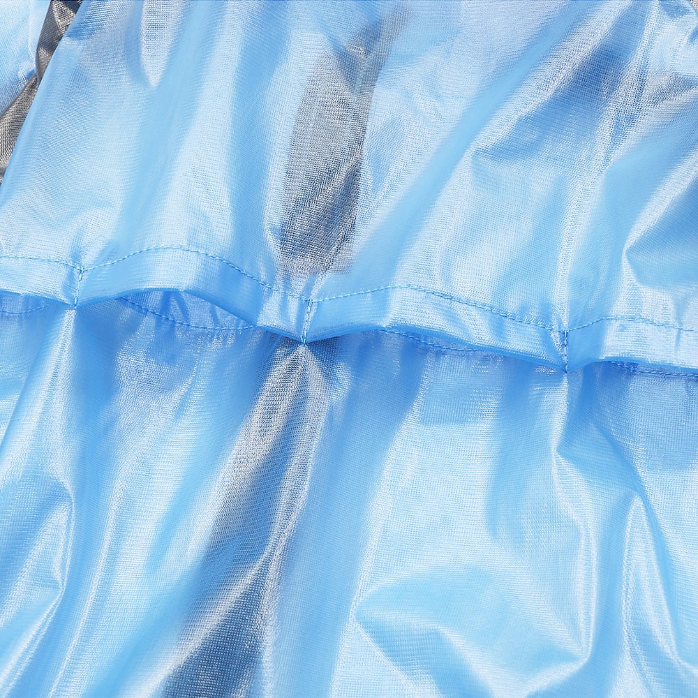 Herr Vindtät jacka Cykeljacka Regnjacka Hög synlighet Vattentät Vindtät Andningsfunktion Cykel Jacka Regnjacka Bergscykling Vägcykling Stadscykling Vit ljusgrön Blå Cykelkläder / Långärmad / Elastisk 2025 - $31.99 –P12