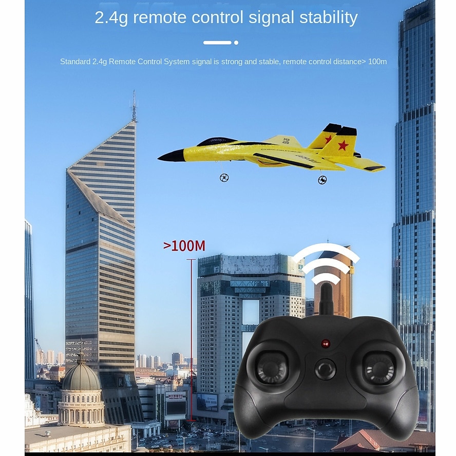 Rc schuim vliegtuigen su-35 vliegtuig 2.4g radio control zweefvliegtuig afstandsbediening gevechtsvliegtuig zweefvliegtuig vliegtuig schuim jongens speelgoed voor kinderen 2025 - $81.99 –P8