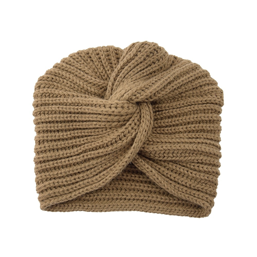 muslim inner hijab caps bohemia turban cross wrap head indian hat knitting hijab bonnet turbante cap for women wear 2025 - $8.49 –P11
