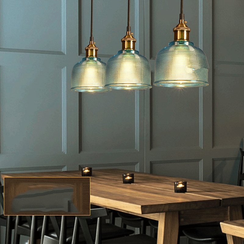 14,5 cm lampada a sospensione design singolo led vetro rame stile vintage elettrolitico stile nordico 220-240v del 2025 a $93.99 –P5
